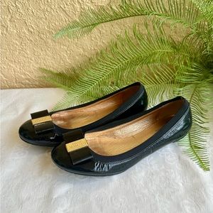 “Kate Spade” black ballet shoes